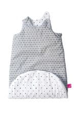 Motherhood Spalna vreča 2v1 Zip-a-Round Grey Classics 3-18 m 2 tog