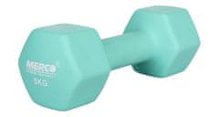 Merco Merco Multipack 2 kosa Neoprene dumbbell 5 kg