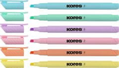 Kores Svetlomeri High Liner Pastel - set 6 barv