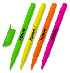 Kores Highlighters High Liner 4pcs