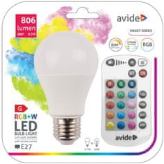 Avide 933207 Žarnica LED 9.7W E27 RGB 806lm A60