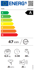 TESLA WF81460T pralni stroj, 8 kg