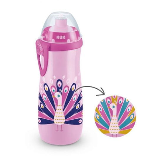 Nuk Športna skodelica Disney Peacock 450 ml