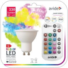 Avide 933160 Žarnica LED RC 4.2W GU10 RGB CCT 230lm