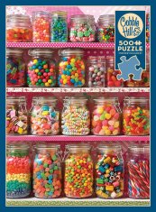 Cobble Hill Puzzle Candy Shelf 500 kosov