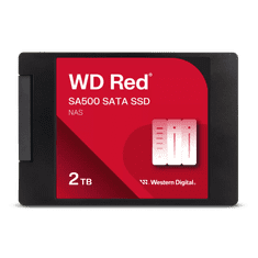 WD 2TB RED SA500 NAS SSD 3D NAND 6,35(2,5") SATA3