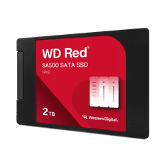 WD 2TB RED SA500 NAS SSD 3D NAND 6,35(2,5") SATA3