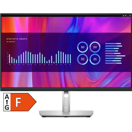 DELL P2723DE 68,59cm (27") QHD IPS DP/HDMI/RJ45/USB-C monitor