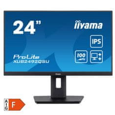 iiyama ProLite XUB2492QSU-B1 60,96cm (24") 2K IPS 100Hz HDMI/DP zvočniki monitor