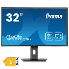 iiyama ProLite XB3270QSU-B1 80cm (31,5") WQHD 2K IPS HDMI/DP zvočniki monitor