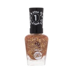 Sally Hansen Miracle Gel Gingerbread Kisses Collection gel lak za nohte 14.7 ml Odtenek 914 less bitter, more gliter