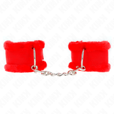 KINK OKOVI ZA ZAPESTJE Kink Fur Lined Red