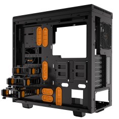 Be quiet! PURE BASE 600 (BGW20) midiATX okno črno/oranžno ohišje