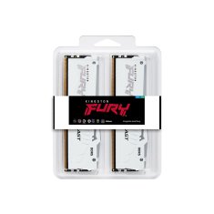 Kingston FURY Beast White RGB 32GB (2x16GB) 6000MT/s DDR5 CL30 KF560C30BWEAK2-32 ram pomnilnik