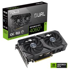 ASUS Dual GeForce RTX 4060Ti EVO OC 8GB GDDR6 (DUAL-RTX4060TI-EVO-O8G) grafična kartica