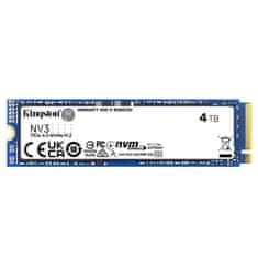 Kingston NV3 4TB M.2 PCIe 4.0 NVMe (SNV3S/4000G) SSD