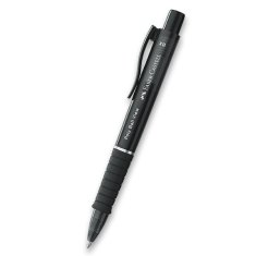 Faber-Castell Poly Ball View XB, črno