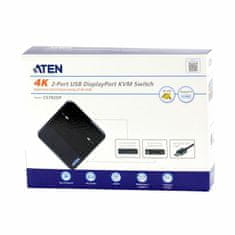 Aten KVM stikalo 2x1 DisplayPort/USB 4K s kabli CS782DP