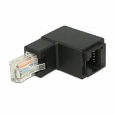 Delock adapter RJ45 CAT.6 UTP kotni 90° 86424