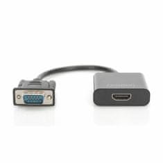 Digitus adapter VGA M-HDMI Ž+avdio DA-70473