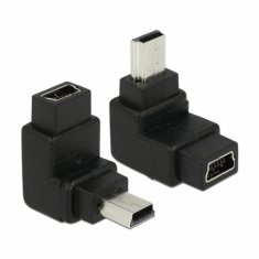 Delock adapter USB mini M-USB mini Ž kotni 65096