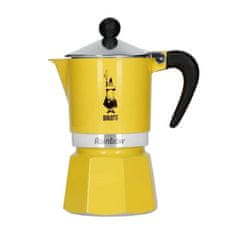 BIALETTI Bialetti Rainbow 3TZ rumena kavna skodelica 140 ml iz teknopolimera in aluminija