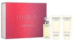 Calvin Klein Eternity - EDP 100 ml + tělové mléko 100 ml + EDP 10 ml