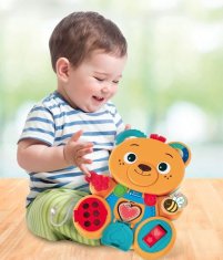 Clementoni Baby Bear izobraževalni medved Montessori