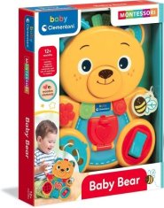 Clementoni Baby Bear izobraževalni medved Montessori