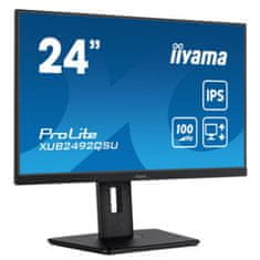 iiyama ProLite XUB2492QSU-B1 60,96cm (24") 2K IPS 100Hz HDMI/DP zvočniki monitor