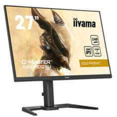 iiyama G-MASTER Gold Phoenix GB2790QSU-B5 68,5cm (27") QHD IPS 240Hz DP/HDMI/USB HDR400 FreeSync zvočniki gaming monitor