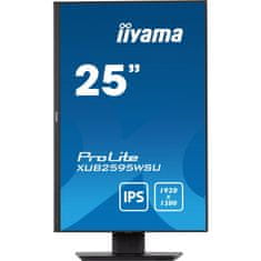 iiyama ProLite XUB2595WSU-B5 63,5cm (25") WUXGA 16:10 IPS VGA/HDMI/DP zvočniki monitor