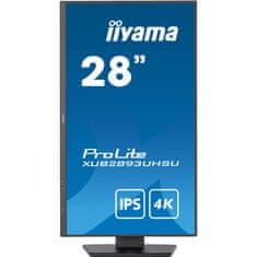 iiyama ProLite XUB2893UHSU-B5 71cm (28") UHD 4K IPS HDMI/DP zvočniki monitor