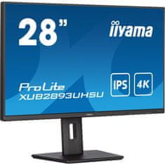 iiyama ProLite XUB2893UHSU-B5 71cm (28") UHD 4K IPS HDMI/DP zvočniki monitor