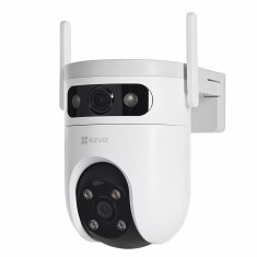 EZVIZ EZVIZ H9c Dual 2K Dome IP varnostna kamera za zunanje prostore, 2304 x 1296 slikovnih točk, Wi-Fi, širjenje kota 350°