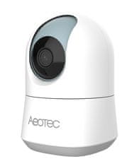 Aeotec Aeotec Cam 360 - Polno HD 1080p Wi-Fi kamera, bela, IP20 zaščita, kompakten dizajn, 2,4 GHz. Idealno za notranje snemanje.