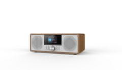 Denver Denver MIR-270DW Stereo sistem z internetnim radiem v temnem lesu, AUX in USB povezljivost, Bluetooth, 20 W RMS zvok.