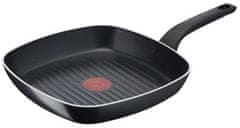 Tefal Tefal Simply Clean B5674053 kvadratna žar ponev, negorljiva, odporna proti praskam, enostavna za čiščenje, primerna za vse vrste kuhalnikov.