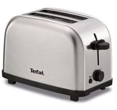 Tefal Tefal ULTRA MINI 2-slojni toster iz nerjavečega jekla z nastavitvijo zapečenosti in funkcijo samodejnega dviga