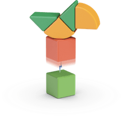 Geomag Magicube Shapes 6 kosov