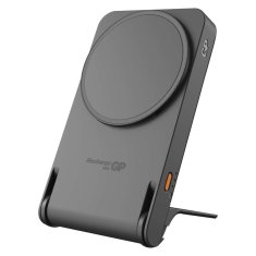 GP GP Q05B s powerbank, 5 000 mAh, 20 W+Wireless, črna