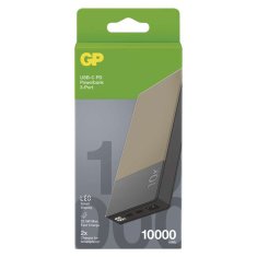 GP GP M2+ Series powerbank, 10 000 mAh, 22,5 W, bež