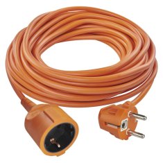 Emos Podaljšek 25 m / 1 vtičnica / oranžni / PVC / 250 V / 1,5 mm2