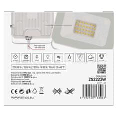 Emos LED reflektor SIMPO 20W, bel, IP65, 2000 lm, nevtralna bela