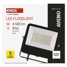 Emos LED reflektor AVENO 30W NW črni