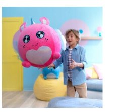 Cobi Biggies maskota pump-up pliš Pink Rabbit