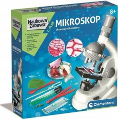 Clementoni Mikroskop Science Fun Clementoni az 50 eksperimentov