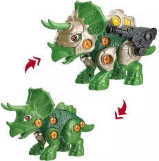 Madej Triceratops transformacijski dinozaver za zvijanje 2v1