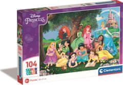 Clementoni Disneyjeve princese Puzzle 104 kosov