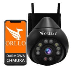 slomart IP Kamera Orllo Z8 Pro WiFi Zunanja Rotacijska Nočna Barva 4MP - Kakovostna varnostna rešitev